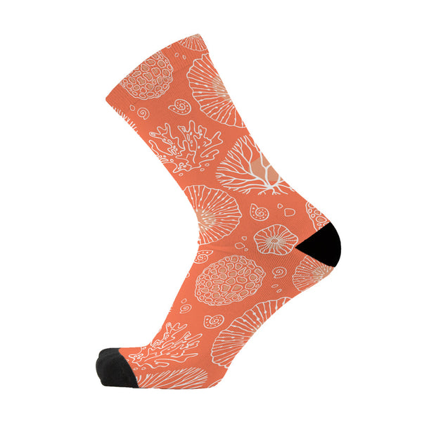 Red Fox Sox - Coral