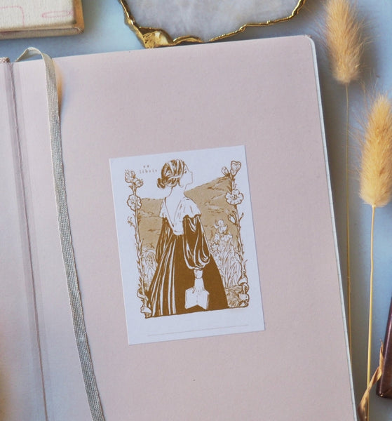 Fleur & Fable Bookplates - Jane