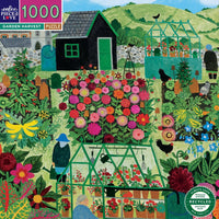 1000 Pc Puzzle - eeBoo - Garden Harvest