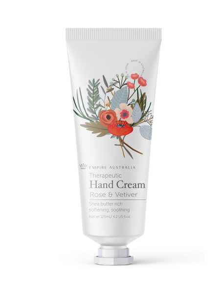 Empire Aust Therapeutic Hand Cream - Rose & Vetiver