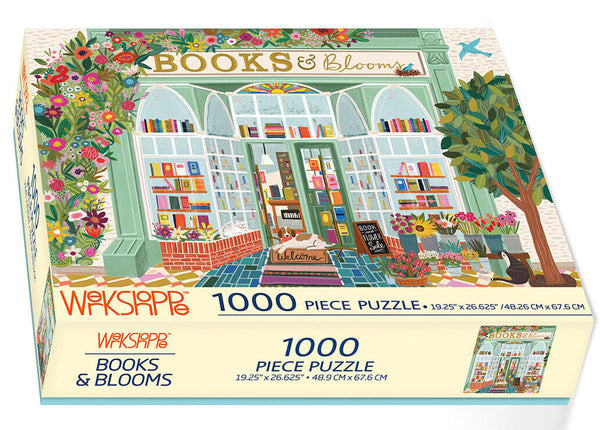 1000 Pc Puzzle - WerkShoppe - Books & Blooms