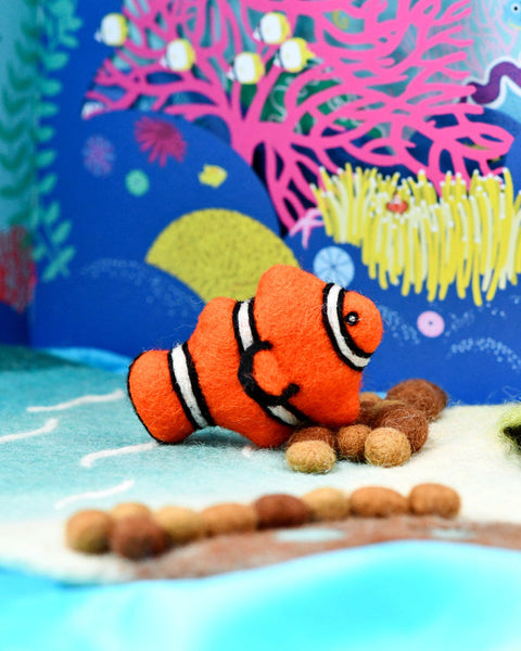 Felt Toy Fish - Clownfish