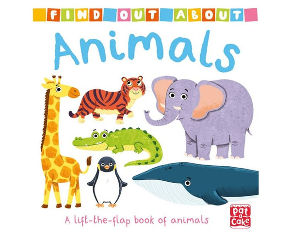 Board Book - Find Out About Animals