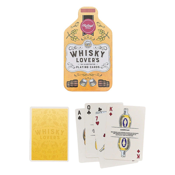 Ridleys Playing Cards - Whisky Lover's