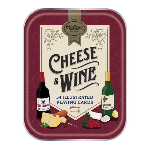 Ridleys Playing Cards - Cheese & Wine
