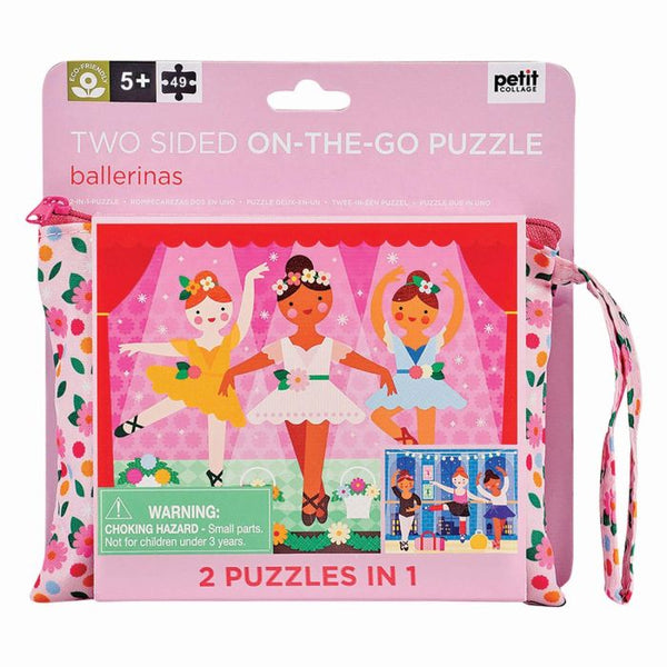 Petit Collage Two Sized Puzzle - Ballerina