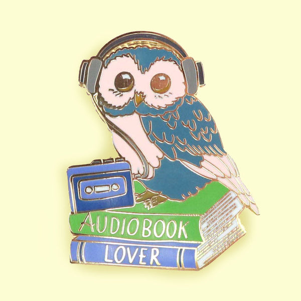 Jubly Umph Lapel Pin - Audiobook Lover