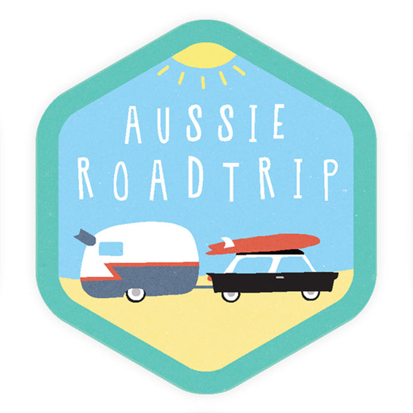 Sunday Paper Bumper Sticker - Aussie Road Trip