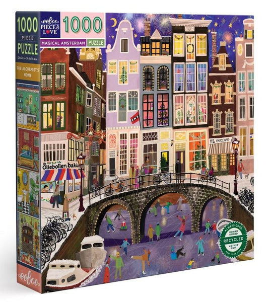 1000 Pc Puzzle - eeBoo - Magical Amsterdam