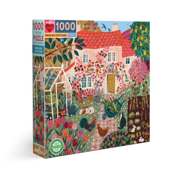 1000 Pc Puzzle - eeBoo - English Cottage