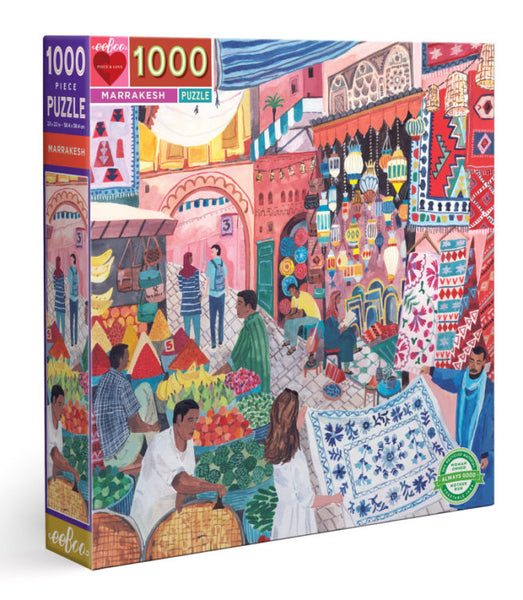 1000 Pc Puzzle - eeBoo - Marrakesh