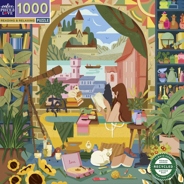 1000 Pc Puzzle - eeBoo - Reading & Relaxing