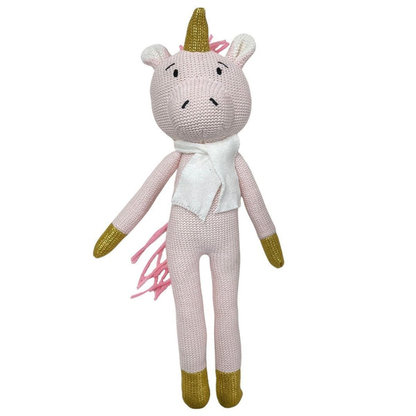 Es Kids Knitted Toy - Unicorn