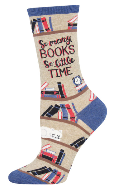 Socksmith Ladies Socks - Time for a Good Book