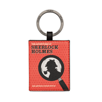 Yoshi Vegan Leather Keyring - Sherlock Holmes