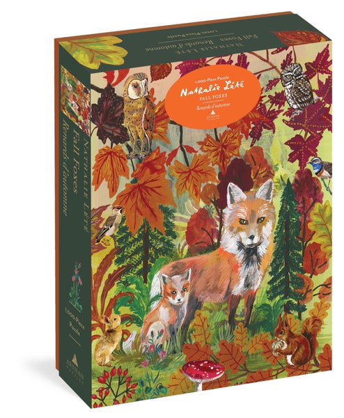 1000 Pc Puzzle - Nathalie Lete - Fall Foxes
