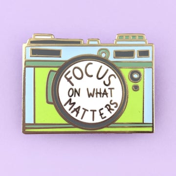 Jubly Umph Lapel Pin - Focus On What Matters