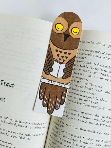 Little Paper House Press Bookmark - Night Owl
