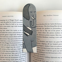 Little Paper House Press Bookmark - Elephant