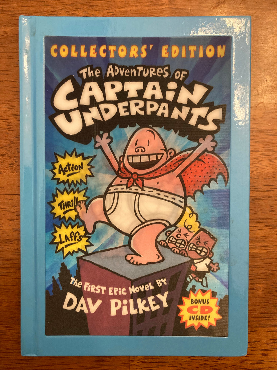 The adventures of captain underpants dav pilkey discount