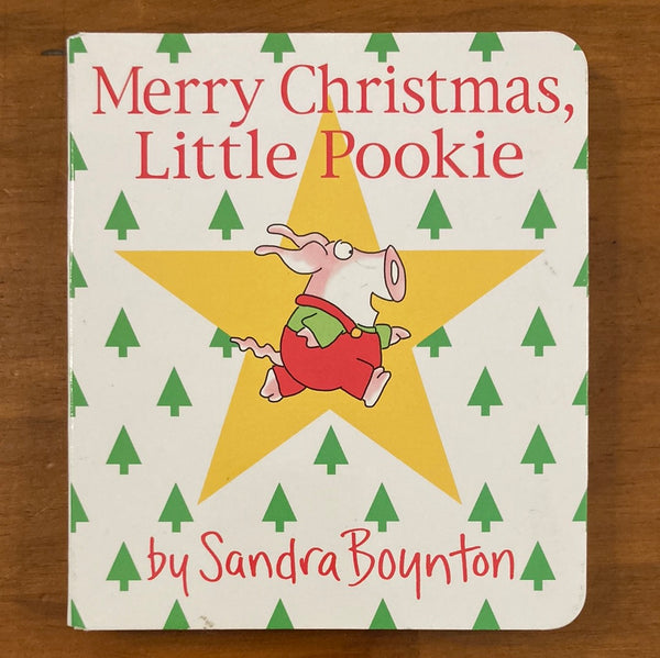 Boynton, Sandra - Merry Christmas Little Pookie (Board Book)