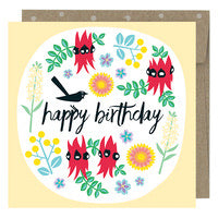 Earth Greetings Mini Card - Wildflowers