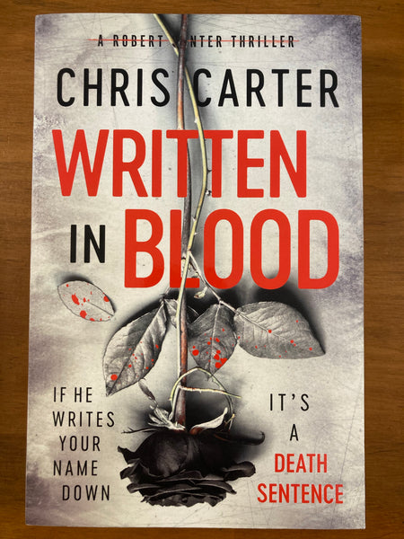 Carter, Chris - Written in Blood (Trade Paperback)