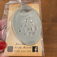 Breathless Jewellery Bookmark - I Can't Leave Now