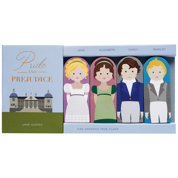 Classic Characters Page Flags - Pride and Prejudice