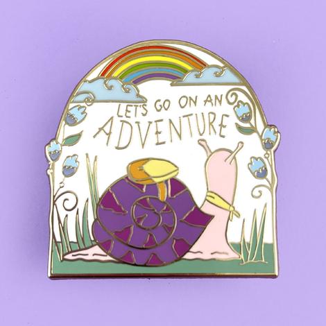 Jubly Umph Lapel Pin - Let's Go On An Adventure