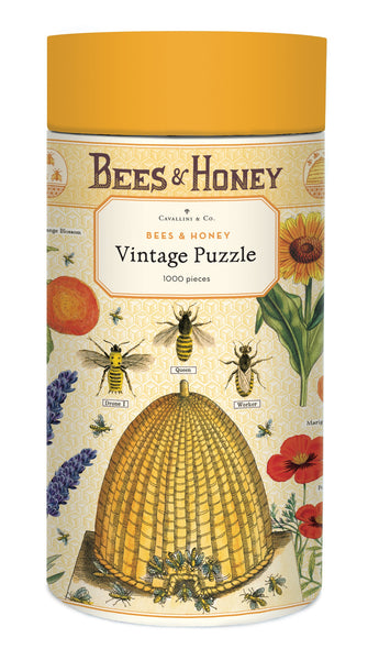 1000 Pc Puzzle - Cavallini - Bees & Honey