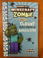 Zombie, Zack - Diary of a Minecraft Zombie 14 Cloudy with a Chance of Apocalypse (Paperback)