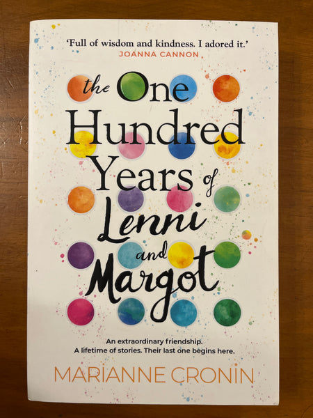 Cronin, Marianne - One Hundred Years of Lenni and Margot (Trade Paperback)