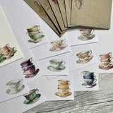 Letter Writing Set - Vintage Teacup