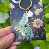 Bag Charm - Luna Moth