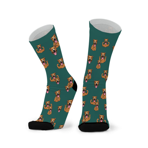 Red Fox Sox Wider/Larger - Boxer Boy