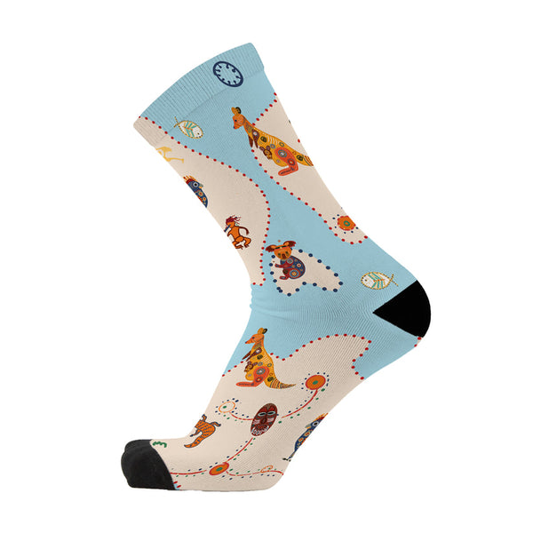 Red Fox Sox - Down Under Doodles