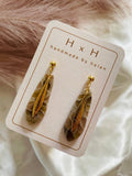 HxH Dangles - Dagger Pink Quartz