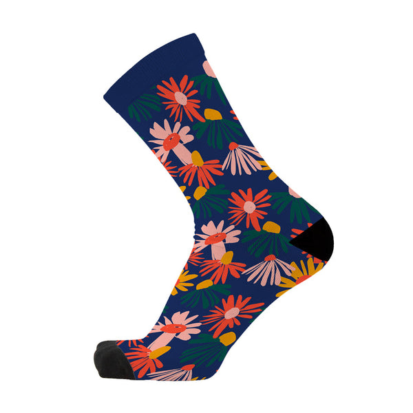 Red Fox Sox - Floral Focus