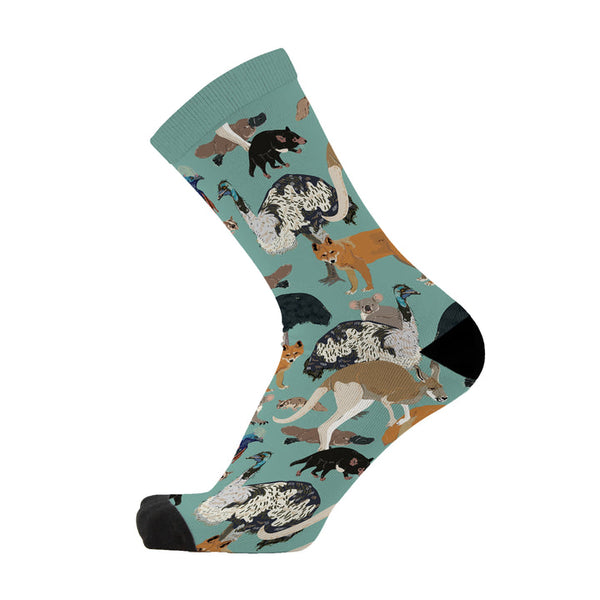 Red Fox Sox - Aussie Animalia