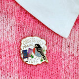 Jubly Umph Lapel Pin - Obsessively Making Stuff