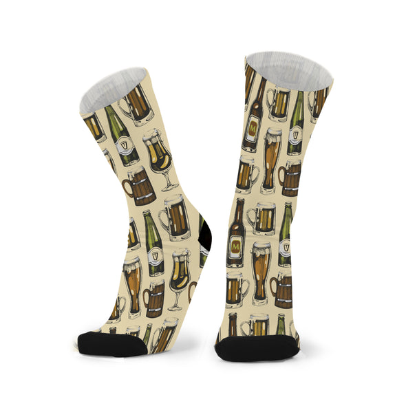 Red Fox Sox Wider/Larger - Beer O'Clock
