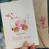 Card - Welcome Baby Girl