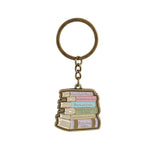 Keyring Metal - Jane Austen (Book Stack)