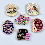 Jubly Umph Lapel Pin - So Many Projects So Little Time