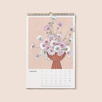 2026 Typoflora Calendar - Always Flowers