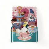 Pop Up Card - Teacups