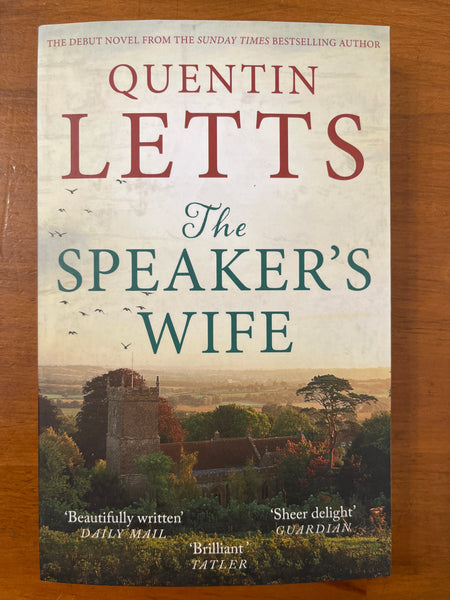 Letts, Quentin - Speaker's Wife (Paperback)