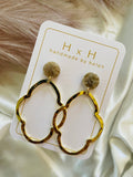 HxH Dangles - Lantern Light Green Jade
