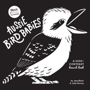 Board Book - High Contrast Aussie Bird Babies